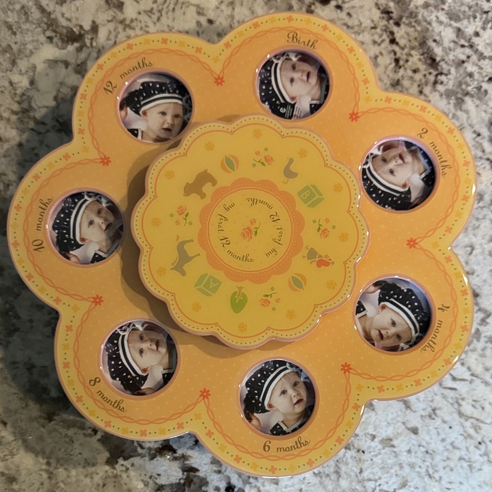 Orange Baby Photo Frame